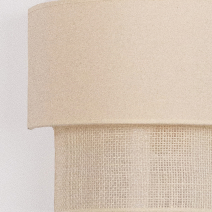 Brilagi - BOHO ECO LED Wall Light 1xE27/10W/230V cream