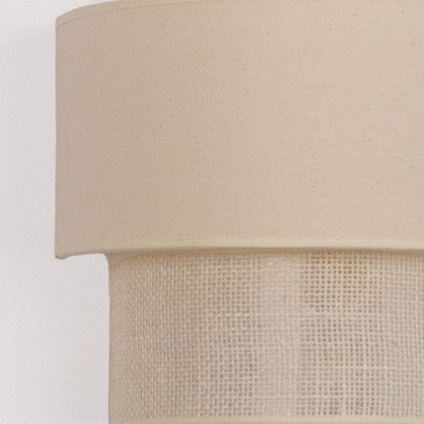Brilagi - BOHO ECO LED Wall Sconce 1xE27/10W/230V Cream