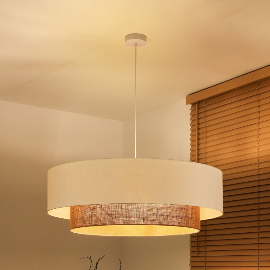 Brilagi - BOHO STYLE LED Cable Pendant 3x E27/15W/230V Ø 80 cm