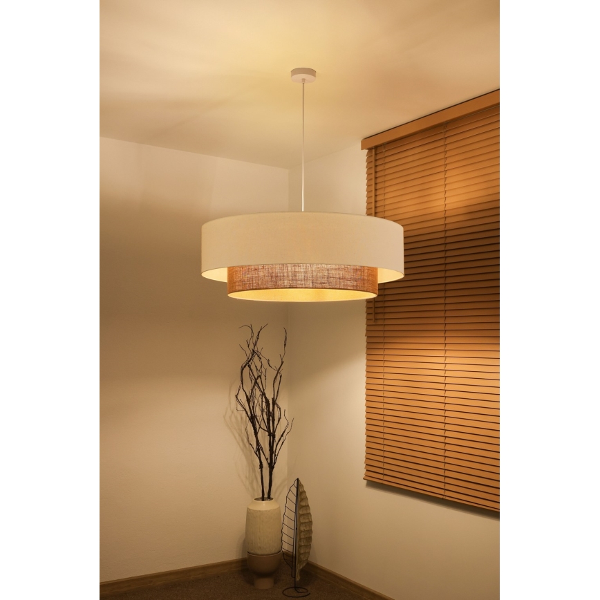 Brilagi - BOHO STYLE LED Cable Pendant 3x E27/15W/230V Ø 80 cm