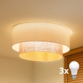 Brilagi - BOHO STYLE LED Ceiling Light 3xE27/15W/230V Ø 60 cm