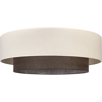 Brilagi - BOHO STYLE LED Ceiling Light 3xE27/15W/230V Ø 80 cm cream/brown