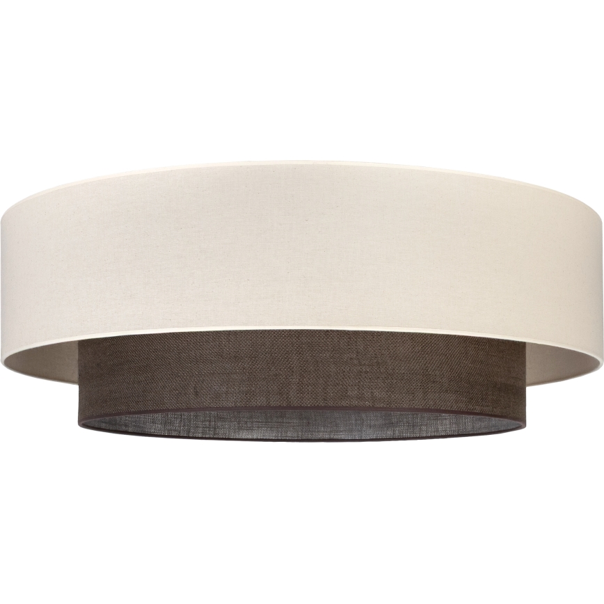 Brilagi - BOHO STYLE LED Ceiling Light 3xE27/15W/230V Ø 80 cm cream/brown