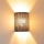 Brilagi - BOHO STYLE LED Wall Light 1xE27/15W/230V brown