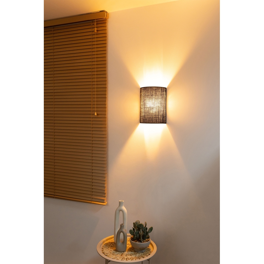 Brilagi - BOHO STYLE LED Wall Light 1xE27/15W/230V brown