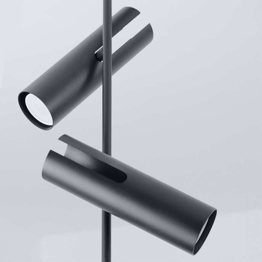Brilagi - BRANCH 3xGU10/30W/230V Black Stem Pendant