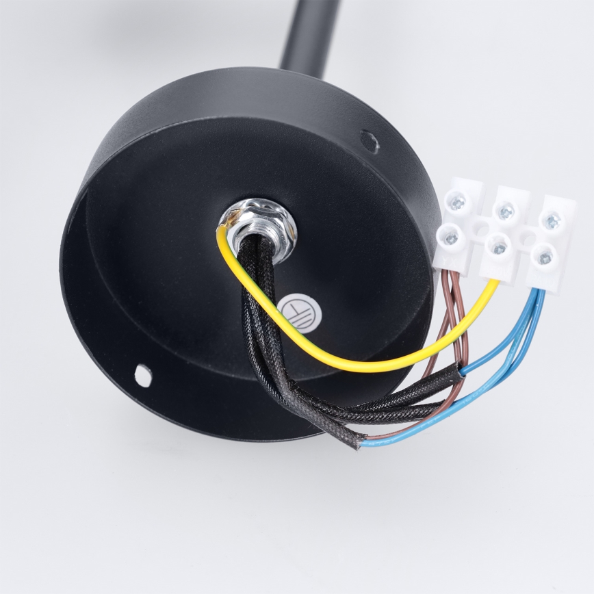 Brilagi - BRANCH 3xGU10/30W/230V Black Stem Pendant