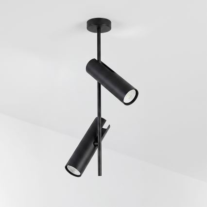 Brilagi - BRANCH rod chandelier 2x GU10/30W/230V Black