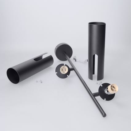 Brilagi - BRANCH rod chandelier 2x GU10/30W/230V Black