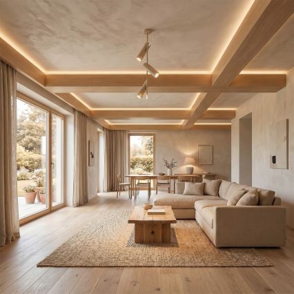Brilagi - BRANCH Rod Pendant 3xGU10/30W/230V Beige