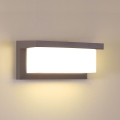 Brilagi - BRICKY LED/12W/230V Outdoor Wall Light, Brown, IP54