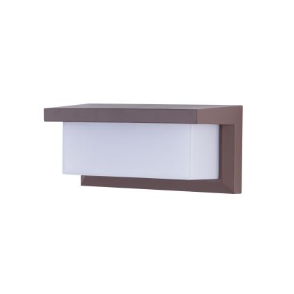 Brilagi - LED RGBW Dimmable Outdoor Wall Light BRICKY 1xE27/15W/230V 2700-6500K IP54 brown