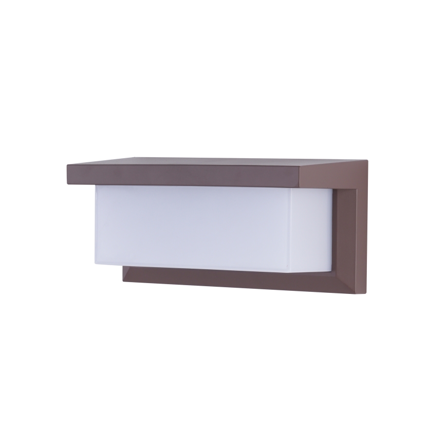 Brilagi - LED RGBW Dimmable Outdoor Wall Light BRICKY 1xE27/15W/230V 2700-6500K IP54 brown