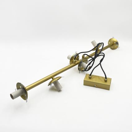 Brilagi - Cable-hung chandelier MALONY 6xE14/20W/230V gold