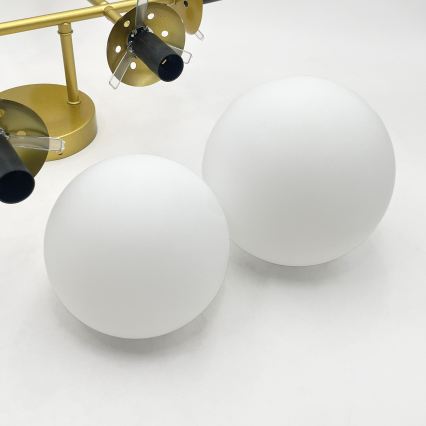 Brilagi - Cable-hung chandelier MALONY 6xE14/20W/230V gold