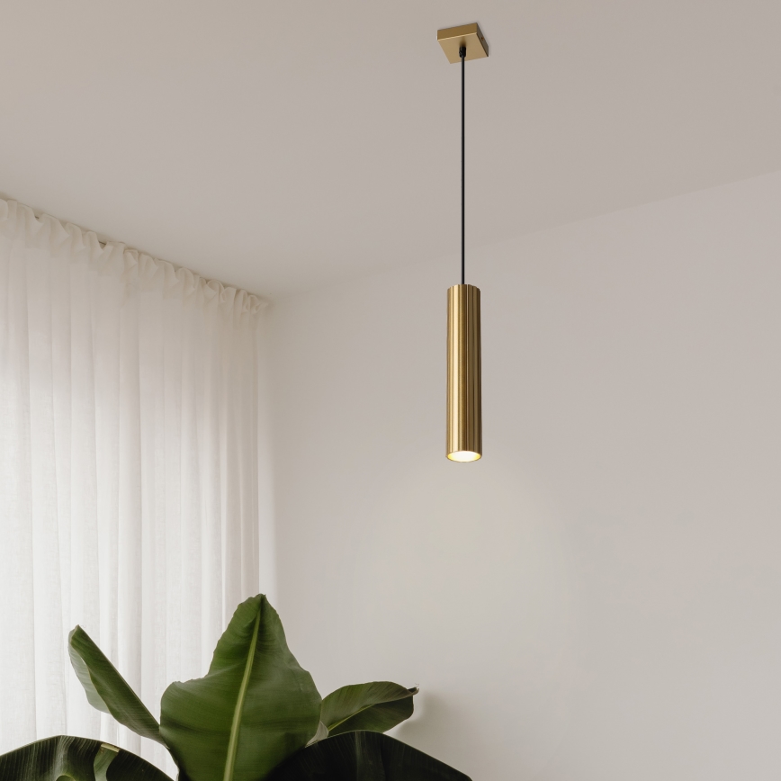 Brilagi - Cable-hung pendant CRISPINA 1xGU10/10W/230V, Gold
