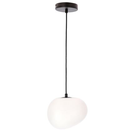 BRILAGI - Cable-hung pendant lamp PEBBLES 1xE27/40W/230V Ø 20 cm black