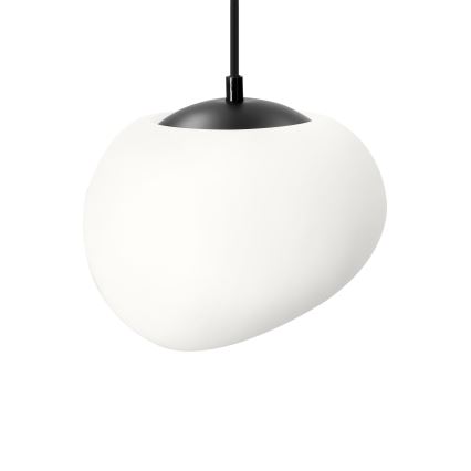 BRILAGI - Cable-hung pendant lamp PEBBLES 1xE27/40W/230V Ø 20 cm black