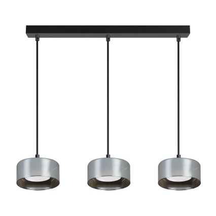 Brilagi - Cable-hung pendant light AURA LUX 3xGX53/30W/230V black/smoked