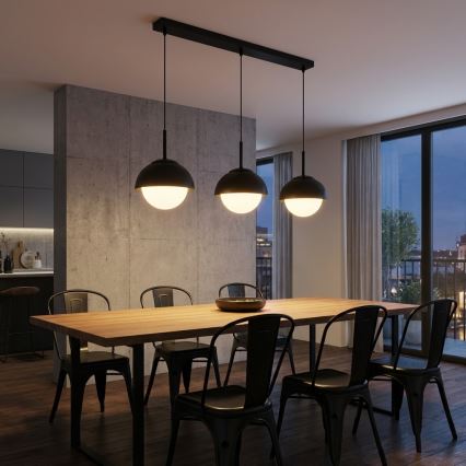 BRILAGI - Cable-hung pendant light COSMO 3xE27/60W/230V black