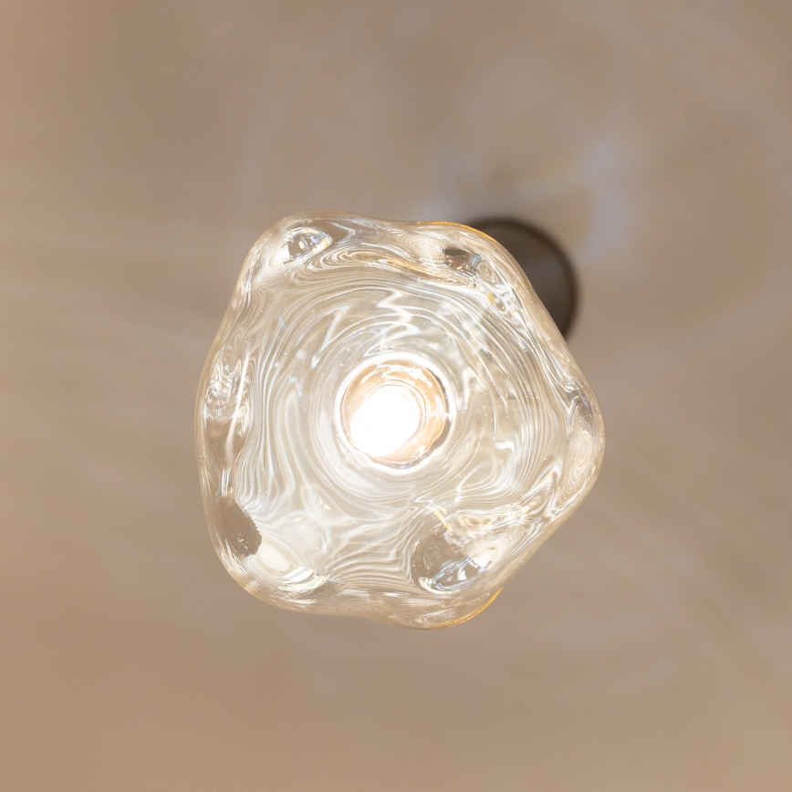 BRILAGI - Cable-hung pendant light VULCANO 1xG9/8W/230V Ø 15 cm bronze/smoky beige