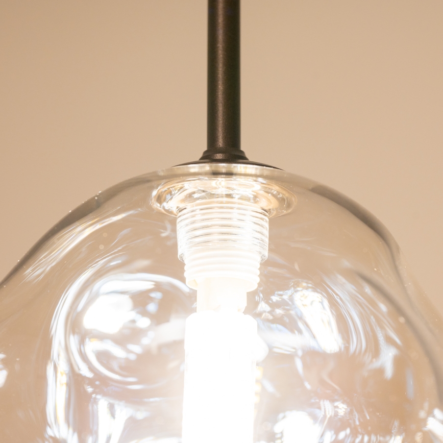 BRILAGI - Cable-hung pendant light VULCANO 1xG9/8W/230V Ø 15 cm bronze/smoky beige