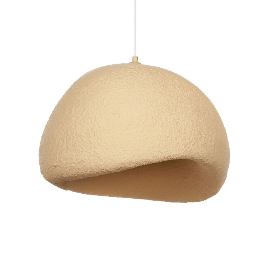 Brilagi - Cable-hung pendant light WABI SABI 1xE27/40W/230V Ø 50 cm beige