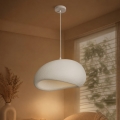 BRILAGI - Cable-hung pendant light WABI SABI 1xE27/60W/230V Ø 50 cm white