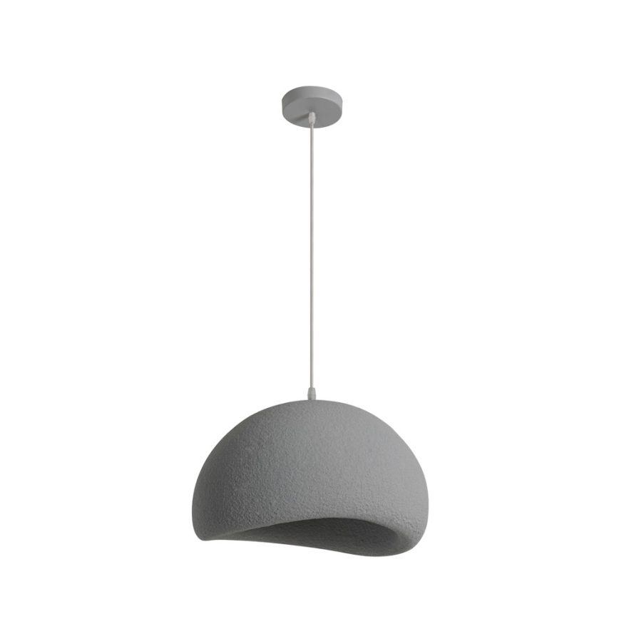 BRILAGI - Cable-hung pendant WABI SABI 1xE27/60W/230V Ø 40 cm grey