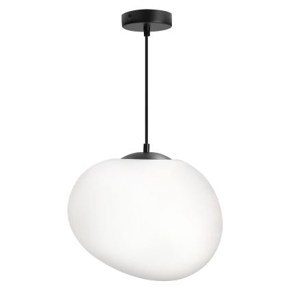 BRILAGI - Cable pendant lamp PEBBLES 1xE27/40W/230V Ø 25 cm black