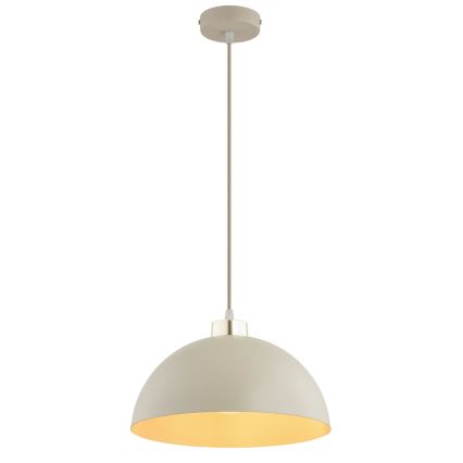 Brilagi - Cable pendant light 1xE27/60W/230V Ø 30 cm beige/gold
