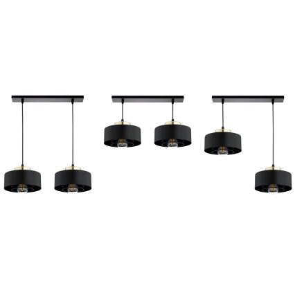Brilagi - Cable Pendant Light 2xE27/60W/230V Black/Gold
