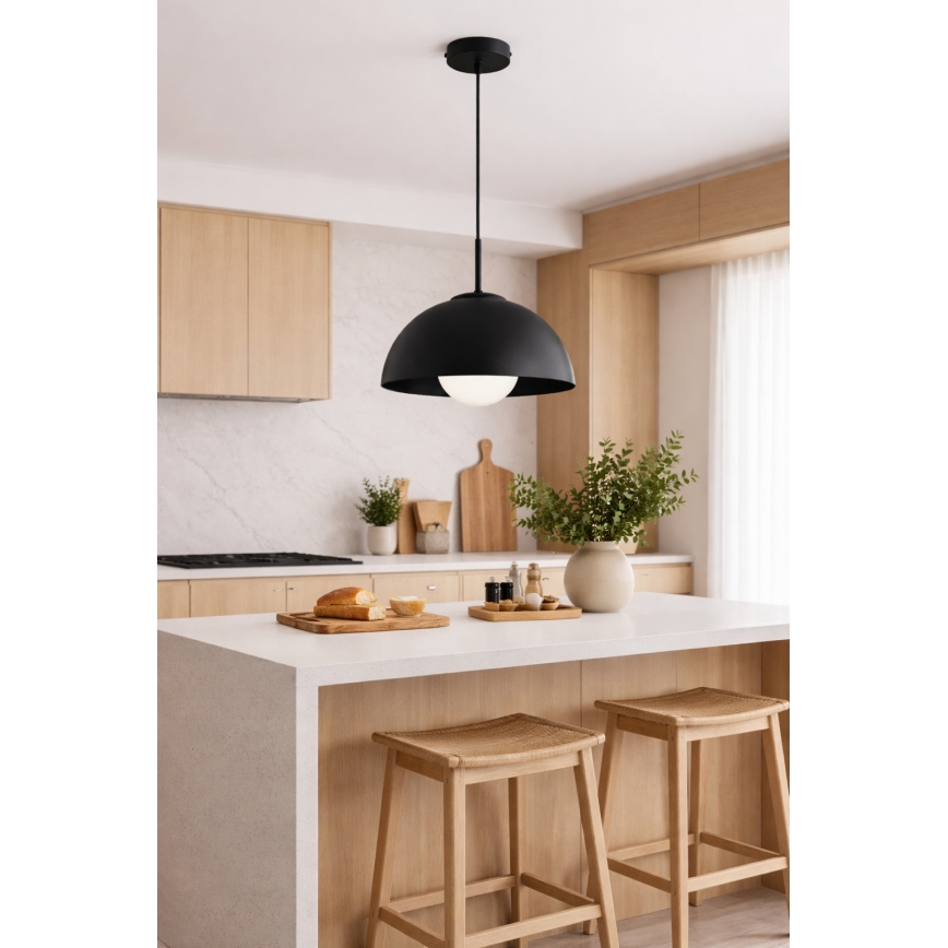 BRILAGI - Cable pendant light COSMO 1xE27/60W/230V Ø 30 cm black