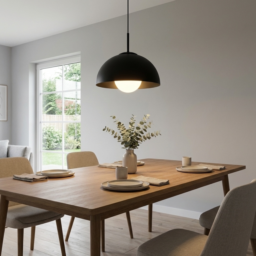 BRILAGI - Cable pendant light COSMO 1xE27/60W/230V Ø 30 cm black