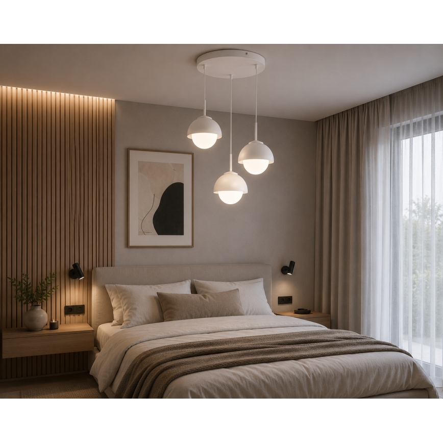 BRILAGI - Cable pendant light COSMO 3xE27/60W/230V white