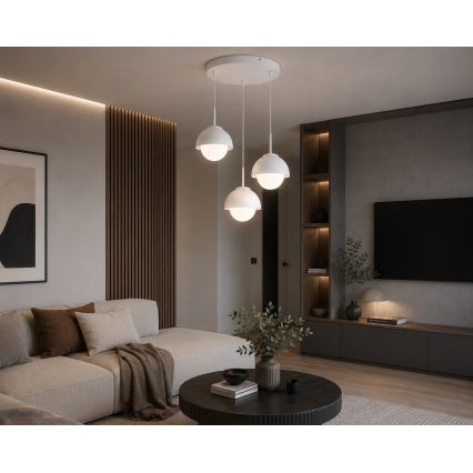 BRILAGI - Cable pendant light COSMO 3xE27/60W/230V white