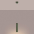 Brilagi - Cable pendant light CRESTO 1xGU10/10W/230V green