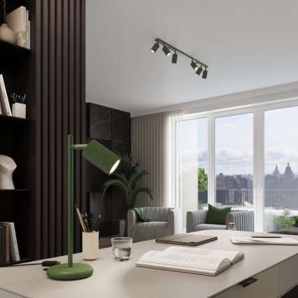 Brilagi - Cable pendant light CRESTO 1xGU10/10W/230V green