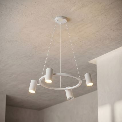 Brilagi - Cable pendant light SELE 4xGU10/30W/230V white