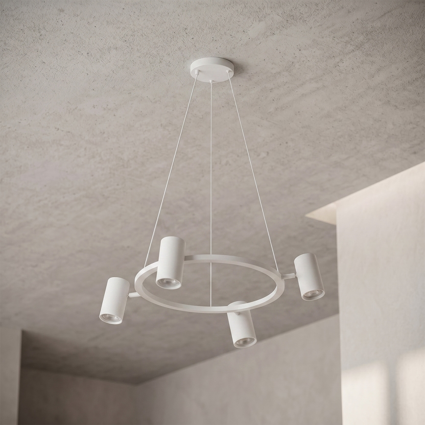 Brilagi - Cable pendant light SELE 4xGU10/30W/230V white