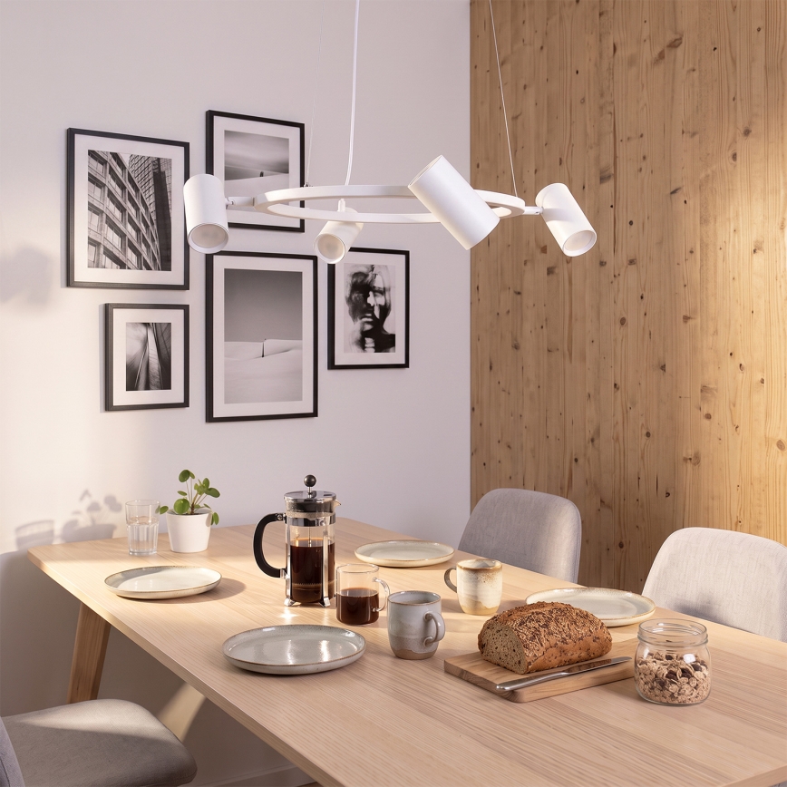 BRILAGI - Cable pendant light SELE 4xGU10/30W/230V white