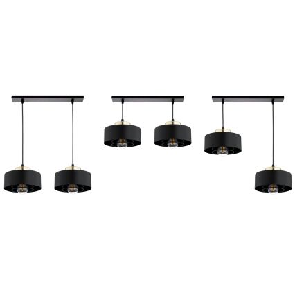 Brilagi - Cable Pendant Light SPRING 2xE27/60W/230V Black/Gold