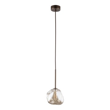 Brilagi - Cable pendant light VULCANO 1xG9/8W/230V brown/smoky beige
