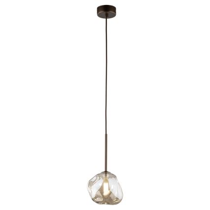 Brilagi - Cable pendant light VULCANO 1xG9/8W/230V brown/smoky beige