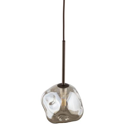 Brilagi - Cable pendant light VULCANO 1xG9/8W/230V brown/smoky beige