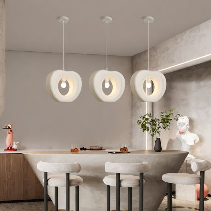 BRILAGI - Cable pendant light WABI SABI 1xE27/60W/230V Ø 38 cm white