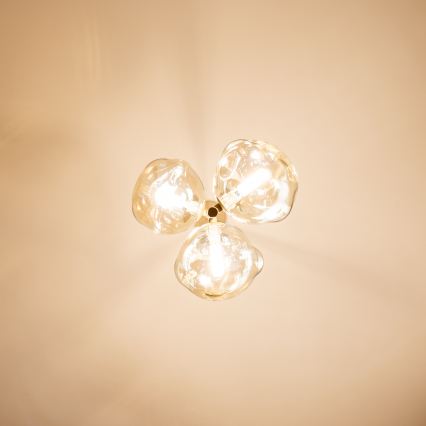 BRILAGI - Cable Pendant VULCANO 3xG9/8W/230V beige/smoked beige