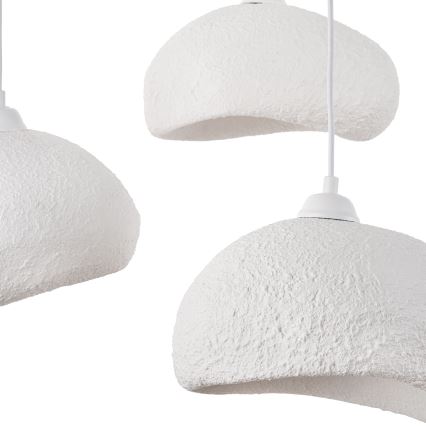 Brilagi - Cable Pendant WABI SABI 3xE27/40W/230V Ø 60 cm White