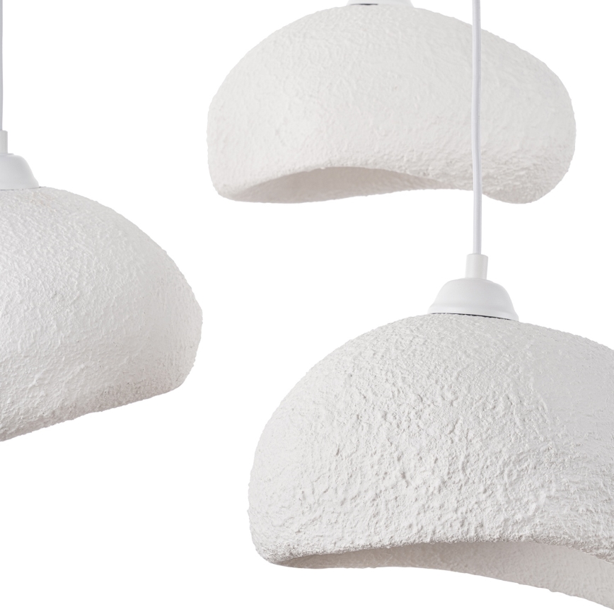 Brilagi - Cable Pendant WABI SABI 3xE27/40W/230V Ø 60 cm White
