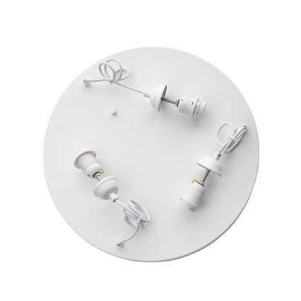 Brilagi - Cable Pendant WABI SABI 3xE27/40W/230V Ø 60 cm White